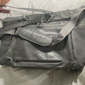 Beis Diaper Bag in Grey